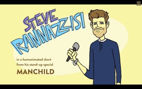 Video: Steve Rannazzisi – “Ordering A Pizza” (Animation)