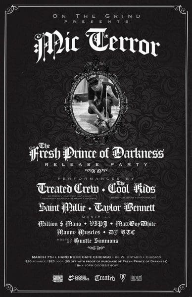 Recap Video for Mic Terror’s Release Party ft. The Cool Kids, Treated Crew, Taylor Bennett + more