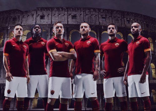 AS Roma 2014-15 Home Kit