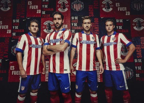 Atletico de Madrid 2014-15 Home Kit