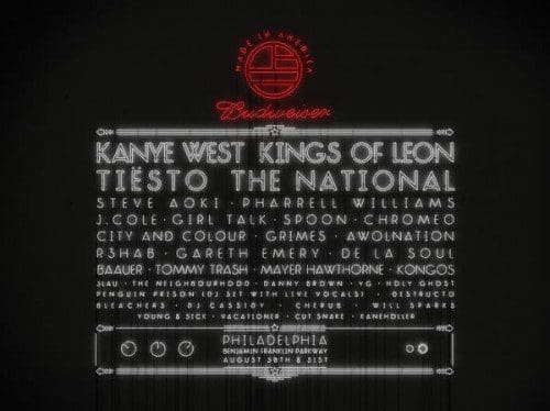 Philly Made In America 2014 Lineup