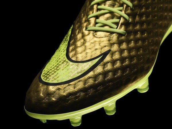 Neymar Jr.’s Special Edition Gold Hypervenom, by Nike