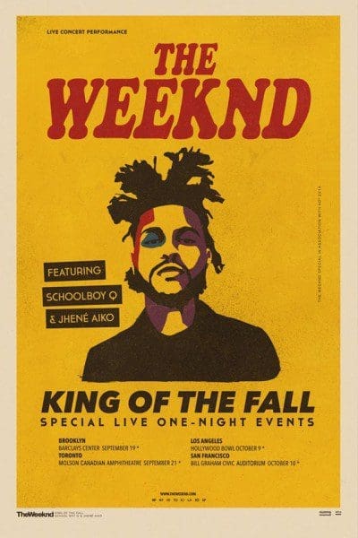 The Weeknd King Of The Fall Tour