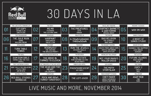 Red Bull Sound Select LA 2014