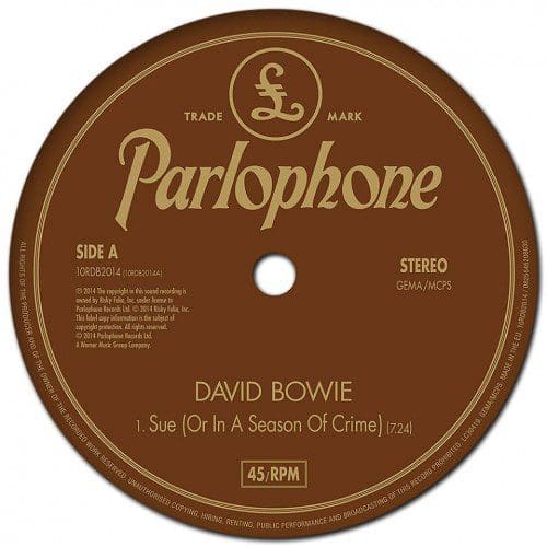 David Bowie - Sue