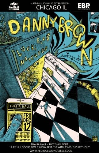 Danny Brown red bull Chicago