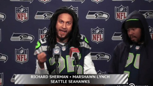 Key & Peele – Marshawn Lynch & Richard Sherman’s Joint Press Conference [Super Bowl Special]