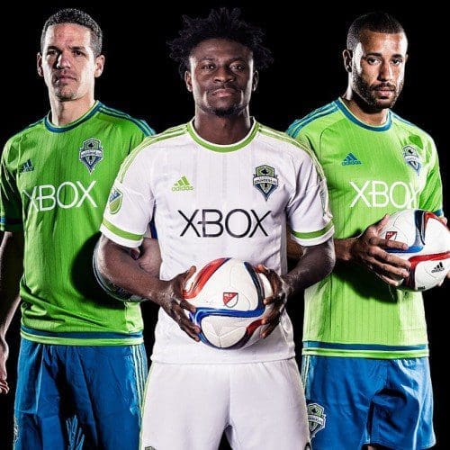Seattle Sounders 2015 Kits