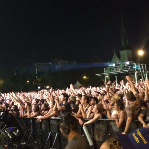 pitchfork crowd