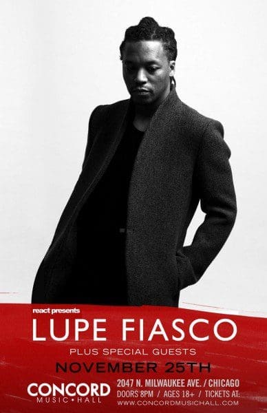 Lupe Fiasco Concord Music Hall