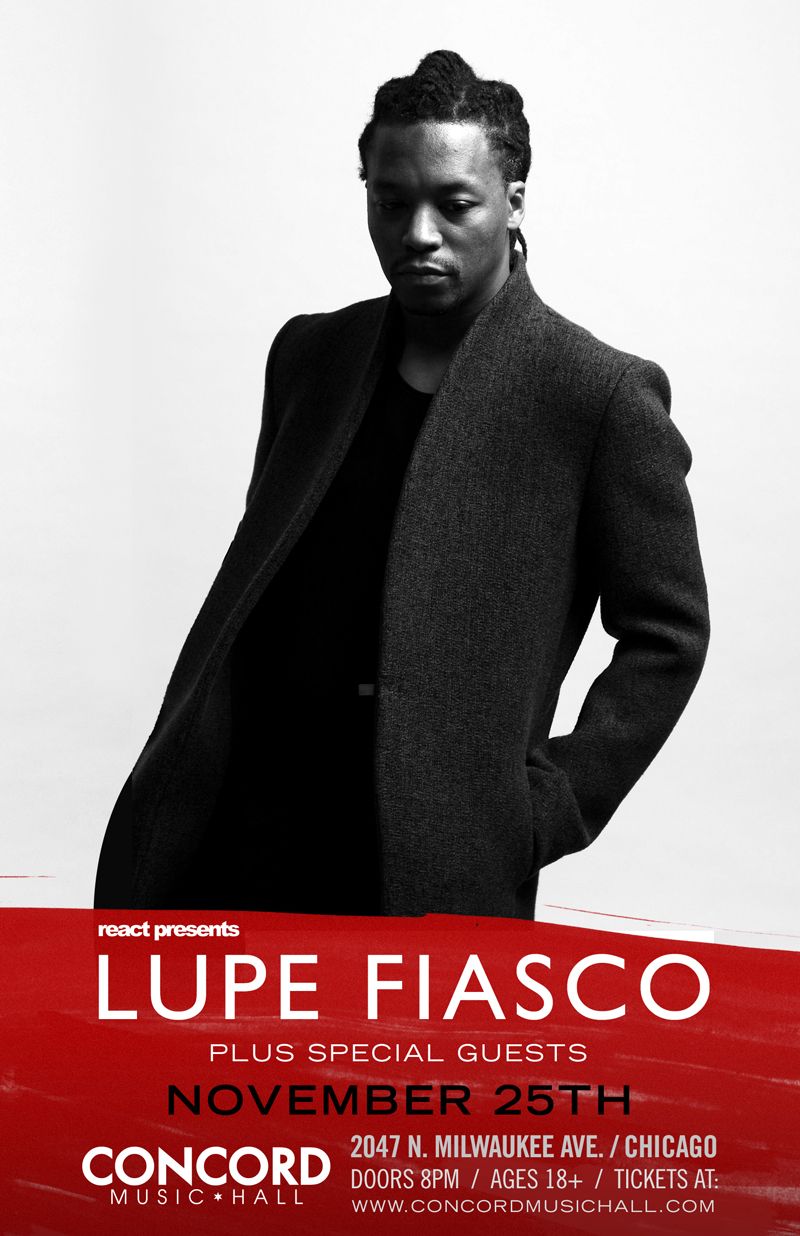 Lupe Fiasco Concord Music Hall