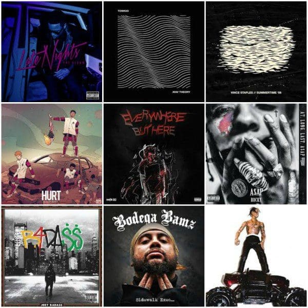 Dopest Albums of 2015 By Alex