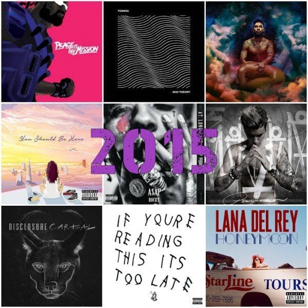 Dopest Albums of 2015 By Ellena
