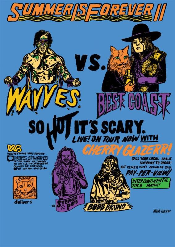 Wavves and Best Coast co-headlining tour