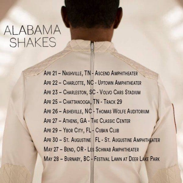 Alabama Shakes Announce Spring 2016 Tour