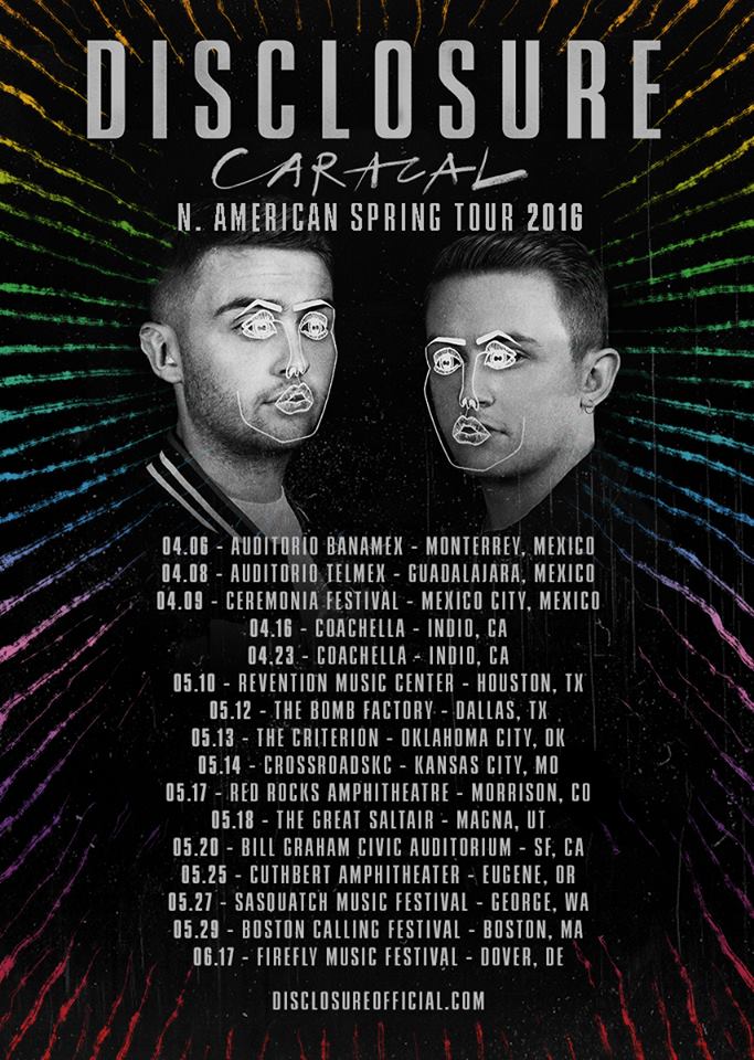 Disclosure 2016 Tour