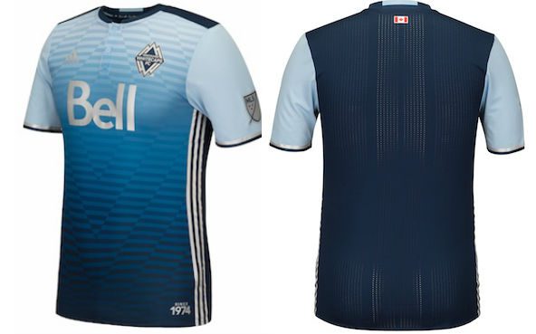 Vancouver Whitecaps 2016 Secondary Jersey