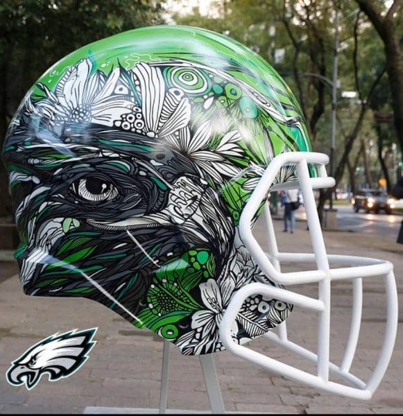 NFL Helmets Reimagined by Artists in Mexico