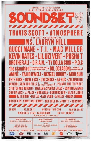 Top 10 Artists To See at Soundset 2017