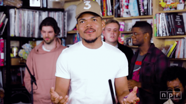 Video: Chance The Rapper Performs for NPR ‘Tiny Desk Concert’ Series, feat. Stevie Wonder Cover