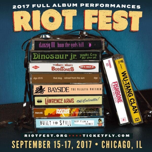 Danzig & Wu-Tang Clan Are Playing Full Albums At Riot Fest 2017