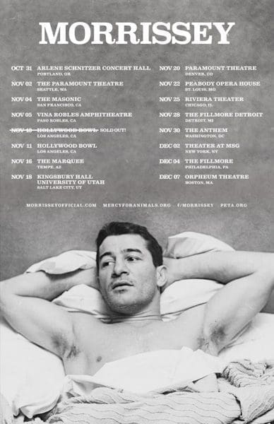 Morrissey Announces 2017 US Tour