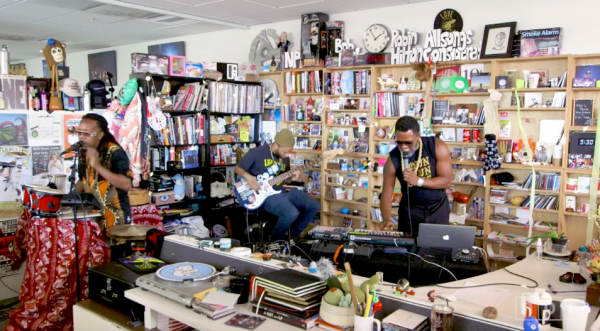 Video: Shabazz Palaces Plays NPR’s ‘Tiny Desk Concert’