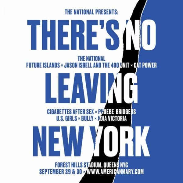 The National Announce ‘There’s No Leaving New York’ 2-Day Event at Forest Hills Stadium
