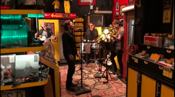 Video: U2 Record at Jack White’s Third Man Records