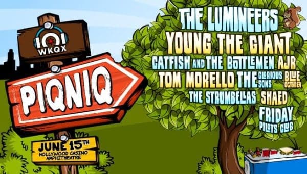 101WKQX’s 2019 PIQNIQ Festival Lineup Announced feat. The Lumineers, Young The Giant, Catfish and the Bottlemen