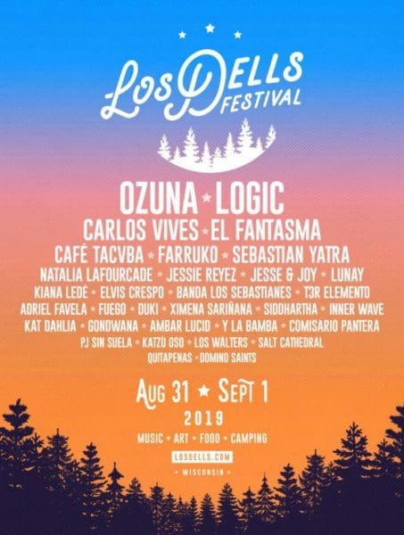 Los Dells Festival 2019 Lineup Announced feat. Ozuna, Logic, Carlos Vives, Café Tacvba, Jessie Reyez