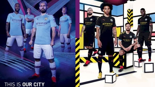 Manchester City Reveal 2019-20 Home & Away Kits, The First of Their Partnership with PUMA