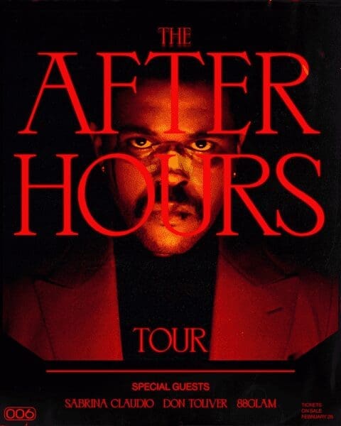 The Weeknd Announces His 2020 ‘The After Hours Tour’