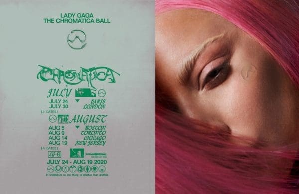 Lady Gaga Announces 2020 ‘The Chromatica Ball’ Stadium Tour