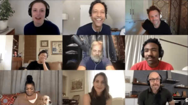 Watch the Whole Cast of ‘Community’ (w/ Donald Glover) & Dan Harmon on ‘The Darkest Timeline’ Podcast Zoom Call