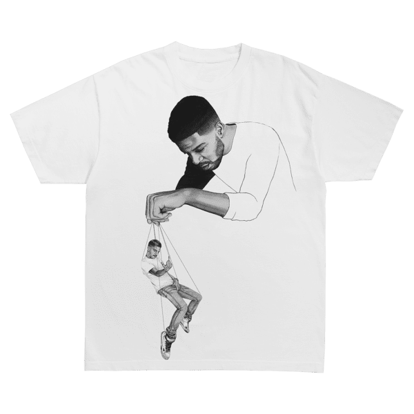 Kid Cudi and Virgil Abloh Connect for “Pulling Strings” T-Shirt