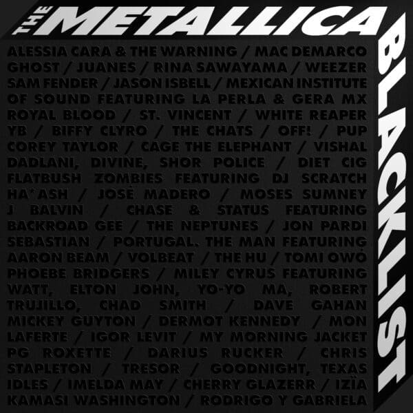 ‘The Metallica Blacklist’ Covers Album Announced feat. Phoebe Bridgers, St. Vincent, J Balvin, the Neptunes
