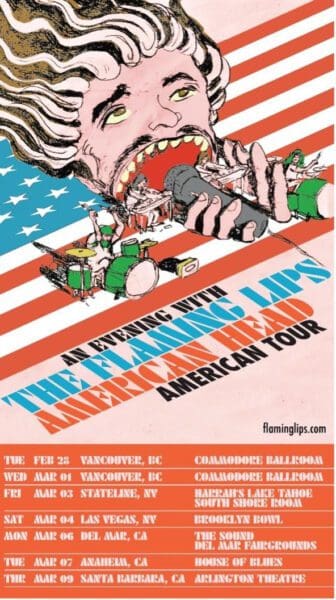 The Flaming Lips Announce 2023 West Coast Tour Dates