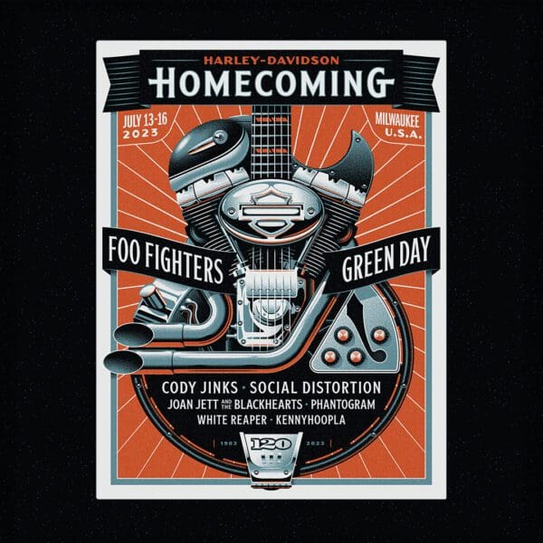 Foo Fighters and Green Day Headline 120th Anniversary celebration, Harley-Davidson Homecoming