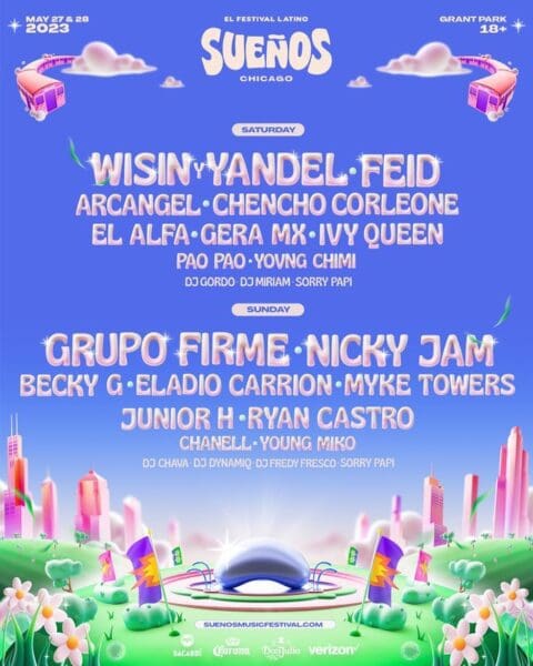 Sueños Music Festival 2023 feat. Wisin y Yandel, Nicky Jam, Grupo Firme