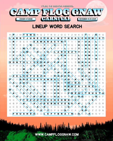 Camp Flog Gnaw Carnival Announces 2025 lineup